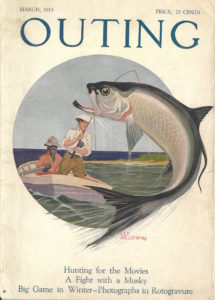 Outing magazine cover