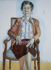 Neel, Alice. Portrait of Ellen Johnson